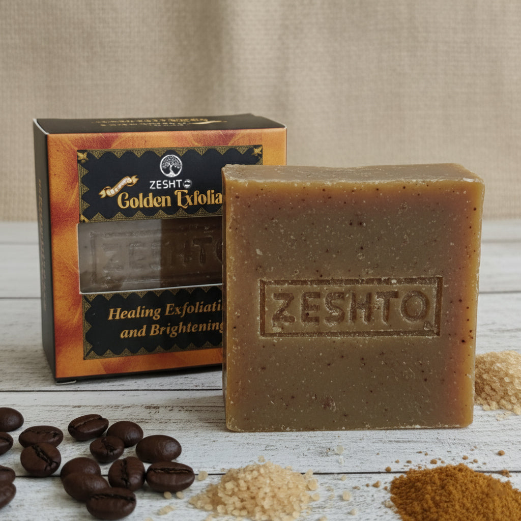 Zeshto Golden Exfolia