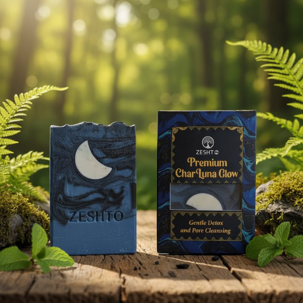 Coldpress charcoal soap