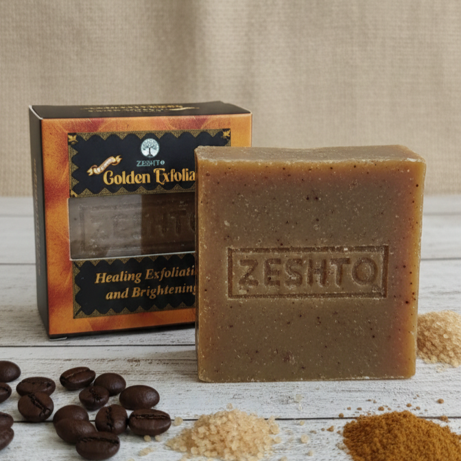 Zeshto Golden Exfolia